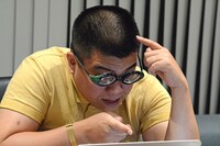 イベントに乱入したごろうさん。