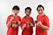 ジャングルポケット。左から、おたけ、太田、斉藤。(c)TBS