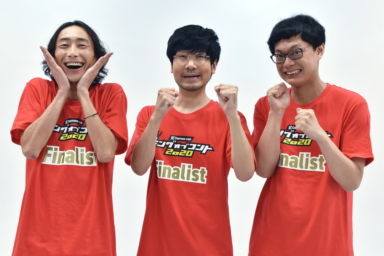 GAG。左から、坂本、福井、宮戸。