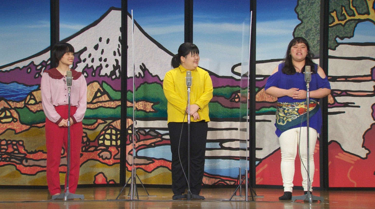 「お笑い演芸館＋」に出演する、ぼる塾。(c)BS朝日