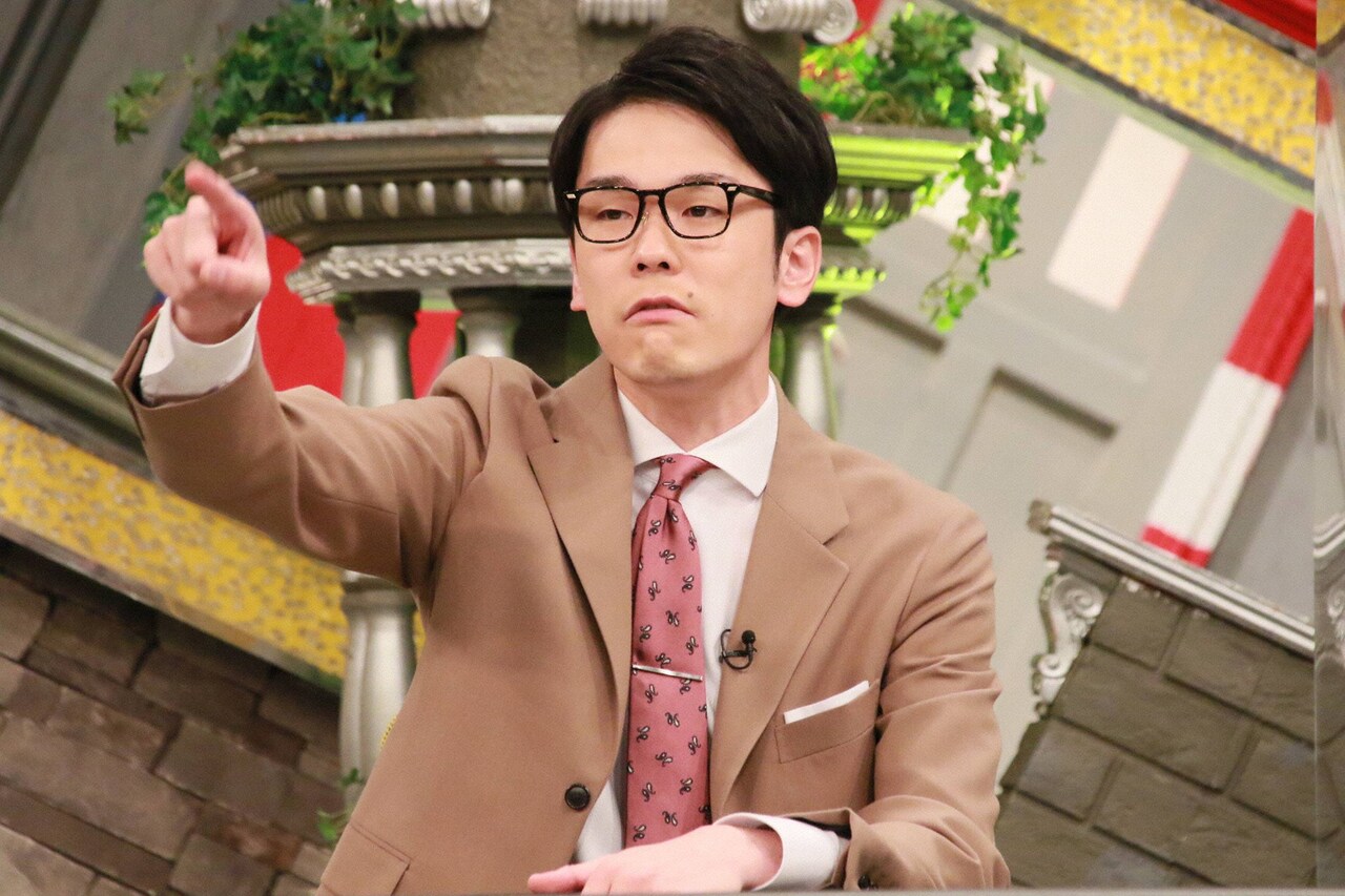 「全力！脱力タイムズ」に出演する、かまいたち濱家。(c)フジテレビ