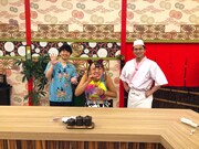 オードリーとゲストのフワちゃん（中央）。