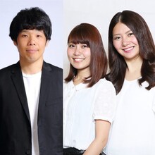 左から馬鹿よ貴方は・新道、ターリーターキー。