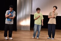 おぎやはぎ小木とラバーガール。