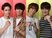 ふぉ～ゆ～。（左から）「つ～ゆ～」の福田悠太、辰巳雄大、「おつゆ」の越岡裕貴、松崎祐介。(c)ABCテレビ