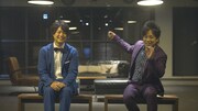 CM撮影中のぺこぱ。