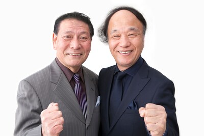 海原はるか・かなた。左から海原かなた、海原はるか。