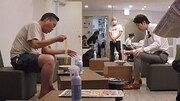 なんばグランド花月の楽屋の様子。(c)NHK