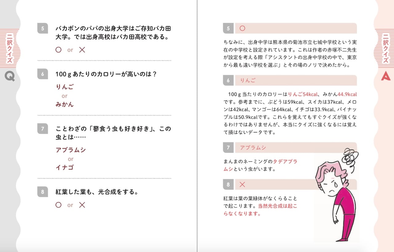 カズレーザーが解けなかったクイズ200問」より。 - カズレーザーの琴線