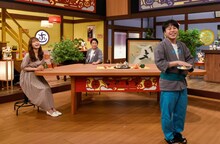 左から渋谷凪咲、NON STYLE。(c)読売テレビ