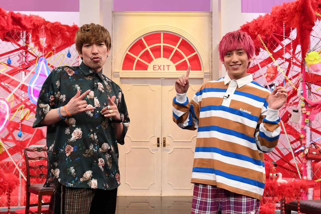 「EXI怒 12人の怒れるおこ女」に出演するEXIT。(c)テレビ朝日