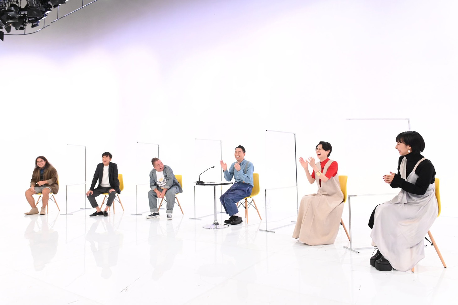 「探シタラTV 事務所対抗！次世代お笑いスター発掘SP」の収録の様子。
