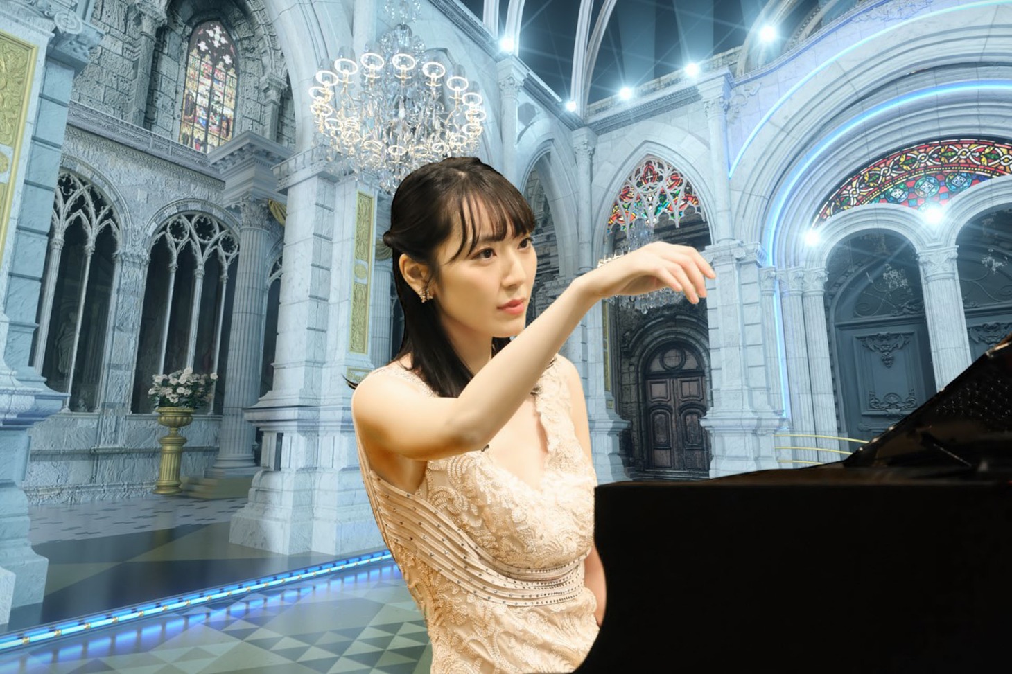松井咲子 (c)フジテレビ