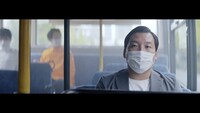 WebCM「こんなとき、FRISK！」の「マスク」編より。