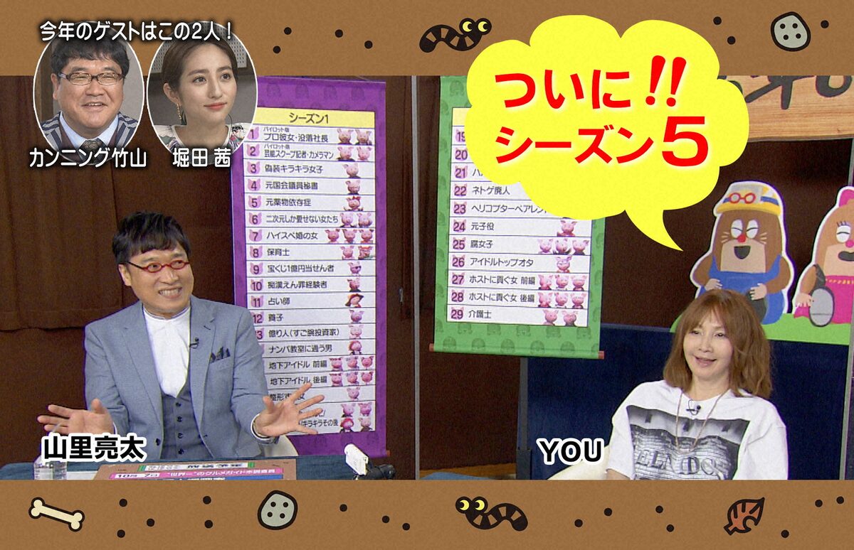 山里 Youが10月スタート ねほりんぱほりん 新作紹介 神回ベスト3や人形劇収録の舞台裏も お笑いナタリー
