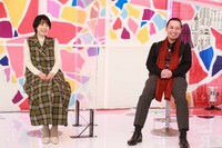 （左から）松本穂香、千鳥・大悟。(c)フジテレビ