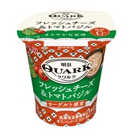 「明治 QUARK」フレッシュチーズ＆トマトバジル