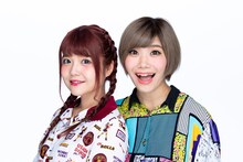 危険物てぃらてぃら。左からちなてい、早川知里。