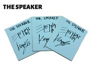 三四郎・小宮のサイン色紙。