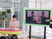 「冒険発掘バラエティ 霜降り明星のあてみなげ」のワンシーン。(c)静岡朝日テレビ