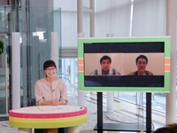 「冒険発掘バラエティ 霜降り明星のあてみなげ」のワンシーン。(c)静岡朝日テレビ