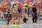 「アメトーーク！」に出演する「兄弟でコンビ組んでる芸人」の（前列左から）千原兄弟、中川家、（後列左から）ミキ、土佐兄弟。(c)テレビ朝日