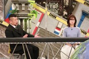 （左から）ケンドーコバヤシ、白石聖。(c)フジテレビ