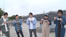 （左から）かまいたち、伊沢拓司、やしろ優、山之内すず。(c)TBS