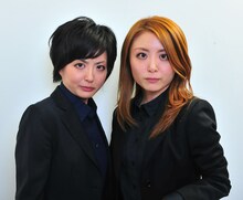 Dr.ハインリッヒ。左から山内幸、山内彩。