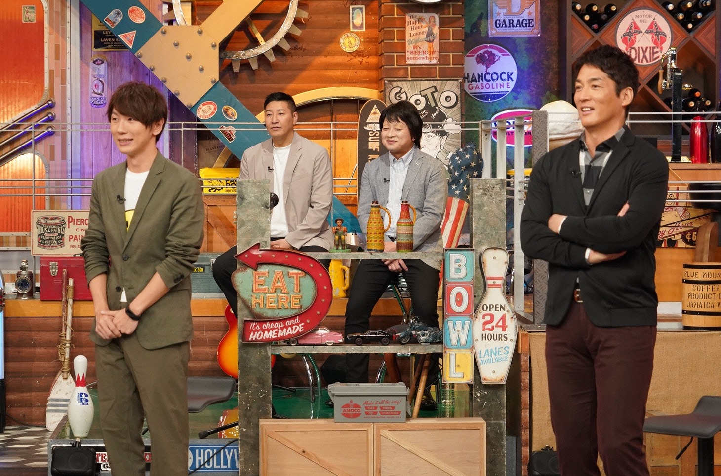 「ウチのガヤがすみません！」のワンシーン。(c)日本テレビ