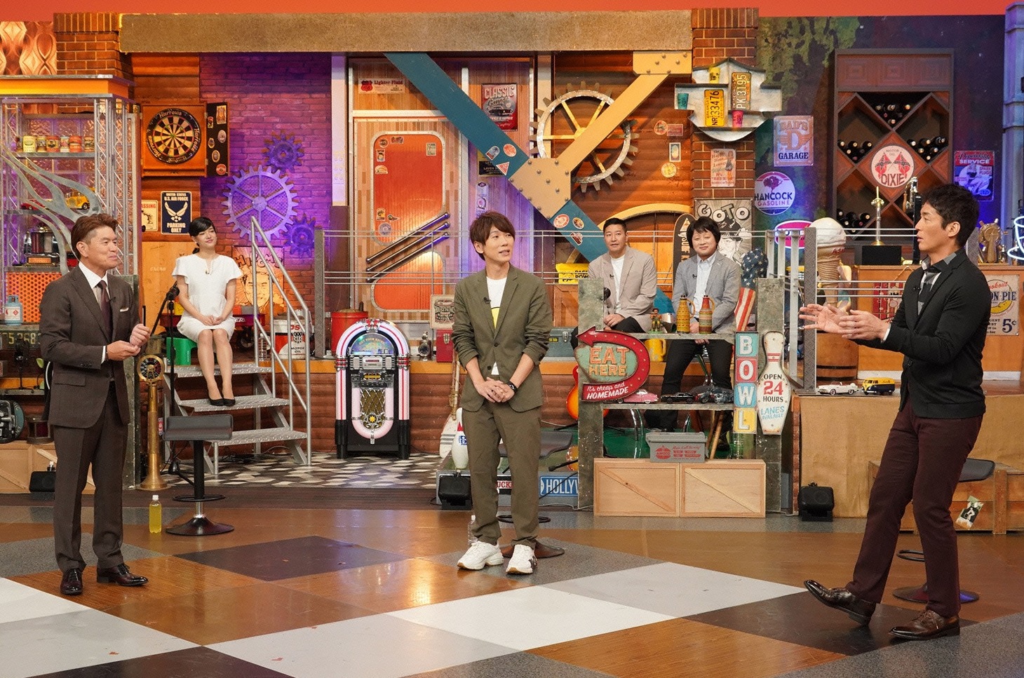 「ウチのガヤがすみません！」のワンシーン。(c)日本テレビ