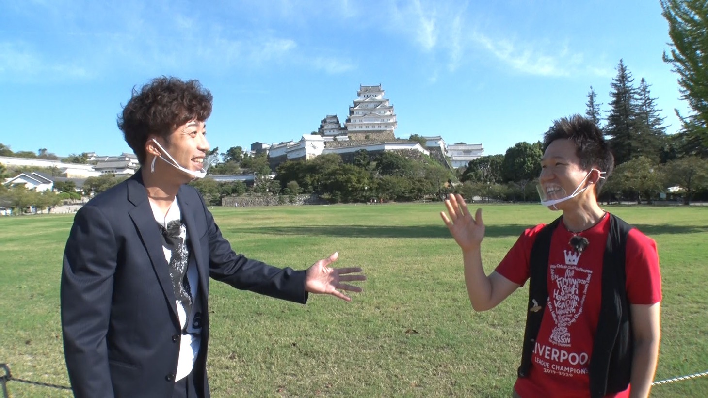 「宴会芸グランプリ2020優勝記念ツアー」の様子。