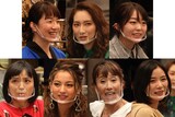 「女子メンタル」に挑む（上段左から）浜口京子、ファーストサマーウイカ、峯岸みなみ、（下段左から）金田朋子、ゆきぽよ、松野明美、朝日奈央。(c)フジテレビ