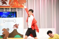 「にくほねゲーム」を行うもう中学生。