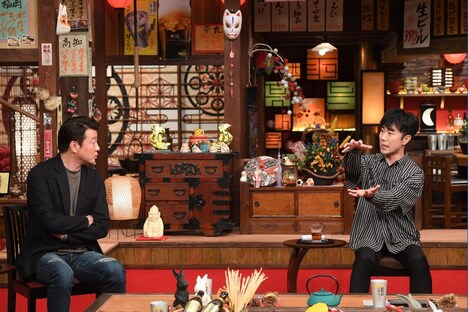 加藤浩次と藤井隆。(c)TBS