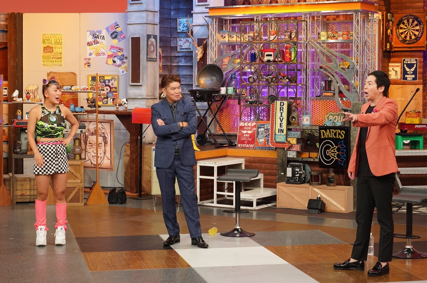 「ウチのガヤがすみません！」のワンシーン。(c)日本テレビ