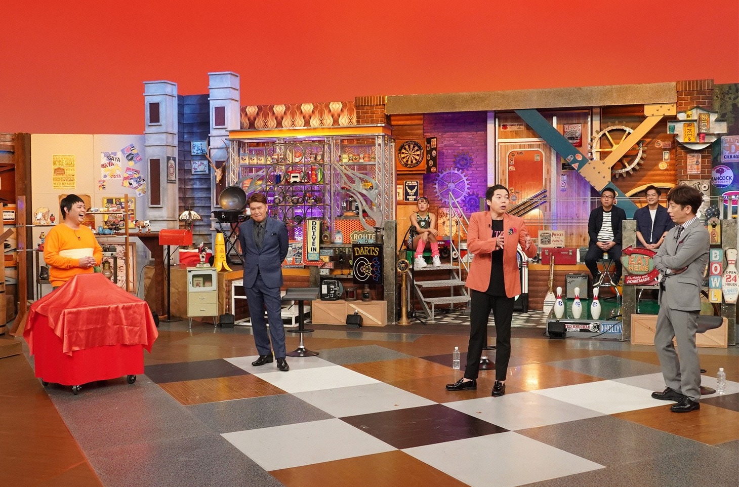 「ウチのガヤがすみません！」のワンシーン。(c)日本テレビ