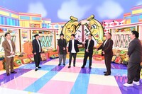 （左から）バナナマン、東京03、サンドウィッチマン。(c)TBS