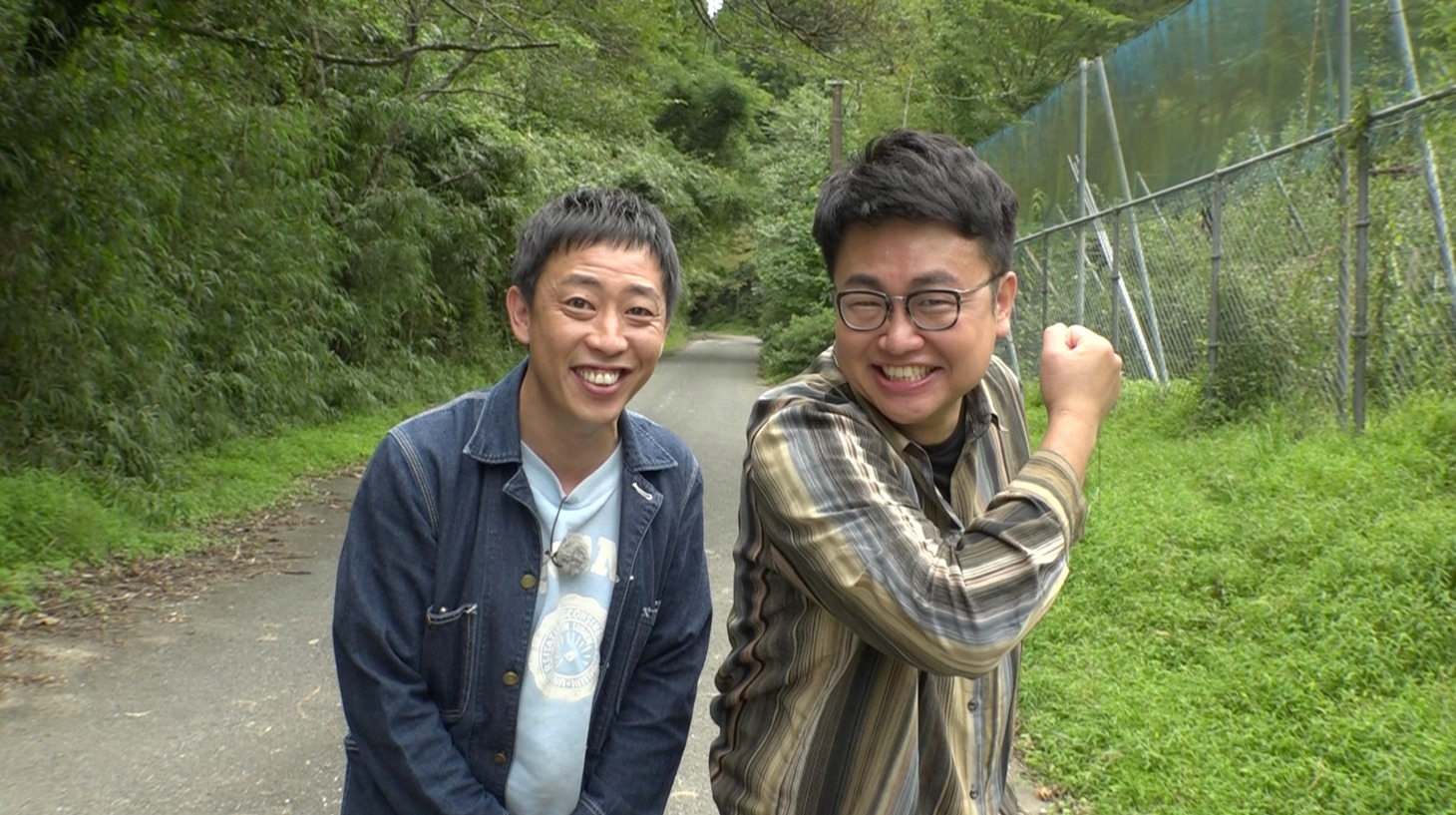 左からさらば青春の光・森田、銀シャリ橋本。