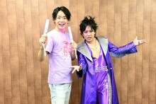 ぺこぱ。左からシュウペイ、松陰寺太勇。