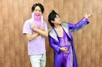 シュウペイ（左）と50PAこと松陰寺太勇（右）。