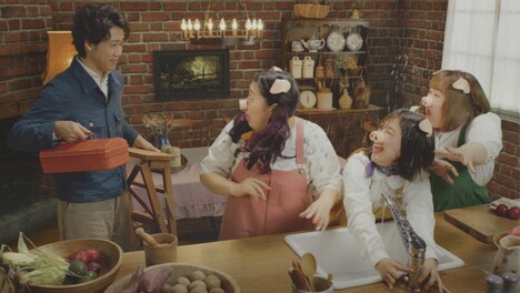 くらしTEPCOのテレビCM「3匹のこぶた」編より。