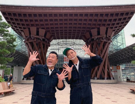 「土曜スペシャル『ザキヤマの御殿めぐりであざ～す旅 石川 金沢～輪島』」より。(c)テレビ東京