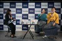 左から「すゑひろがりずのまいにち寿!!」担当編集者、すゑひろがりず。