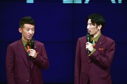 コヴァンサンこと小林幸太郎（左）ときょうくんこと西野恭之介（右）。