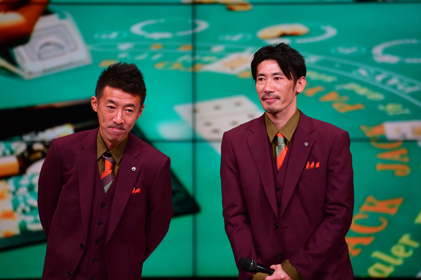 左からコヴァンサン、きょうくん。