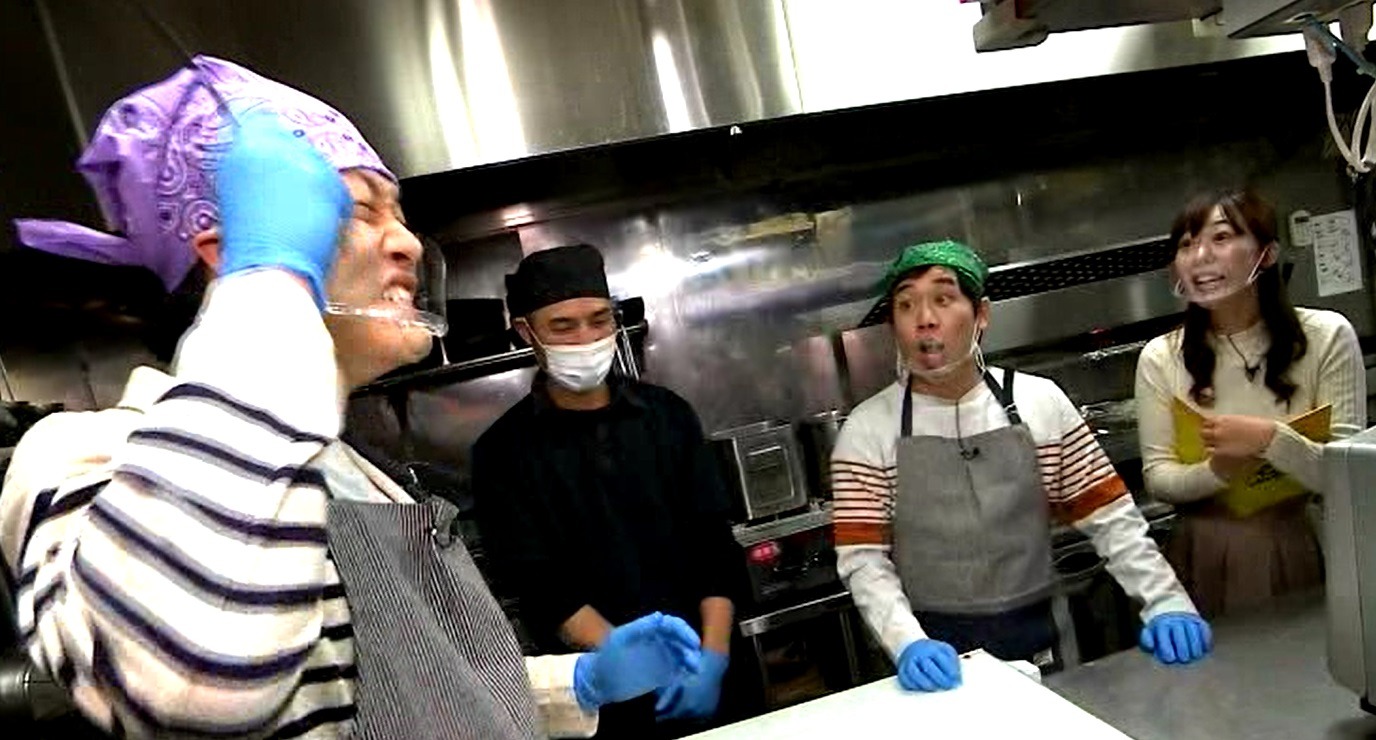 「冒険発掘バラエティ 霜降り明星のあてみなげ」より。(c)静岡朝日テレビ