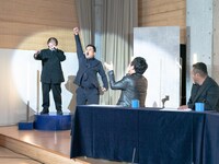 「有田プロレスインターナショナル」第4話のワンシーン。