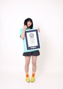 ギネス世界記録を達成した、にゃんこスター・アンゴラ村長。(c)川田秀樹