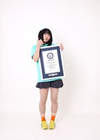 ギネス世界記録を達成した、にゃんこスター・アンゴラ村長。(c)川田秀樹